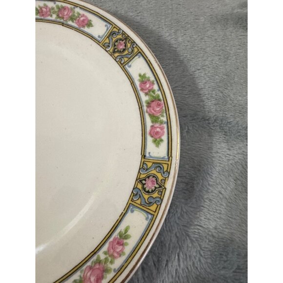 Alfred Meakin Clifton Rose Pattern China England Saucer 6” - Picture 3 of 4